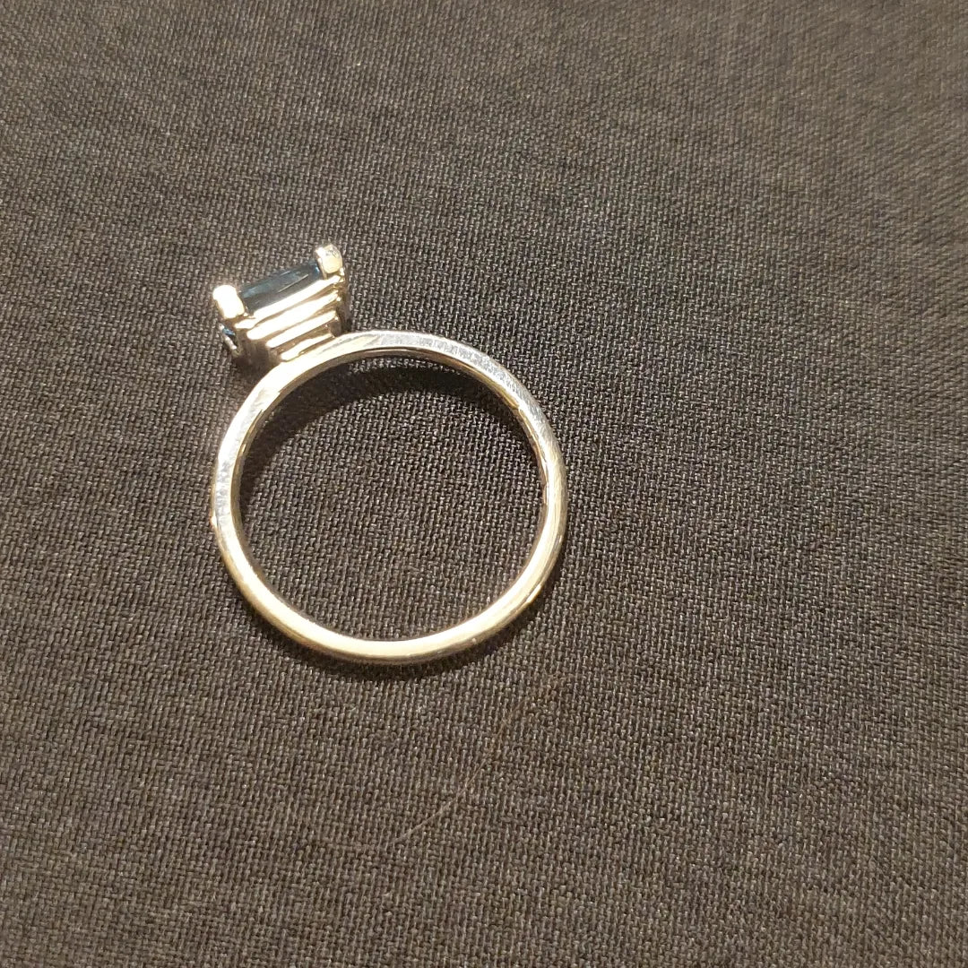 Blue Topaz Ring
