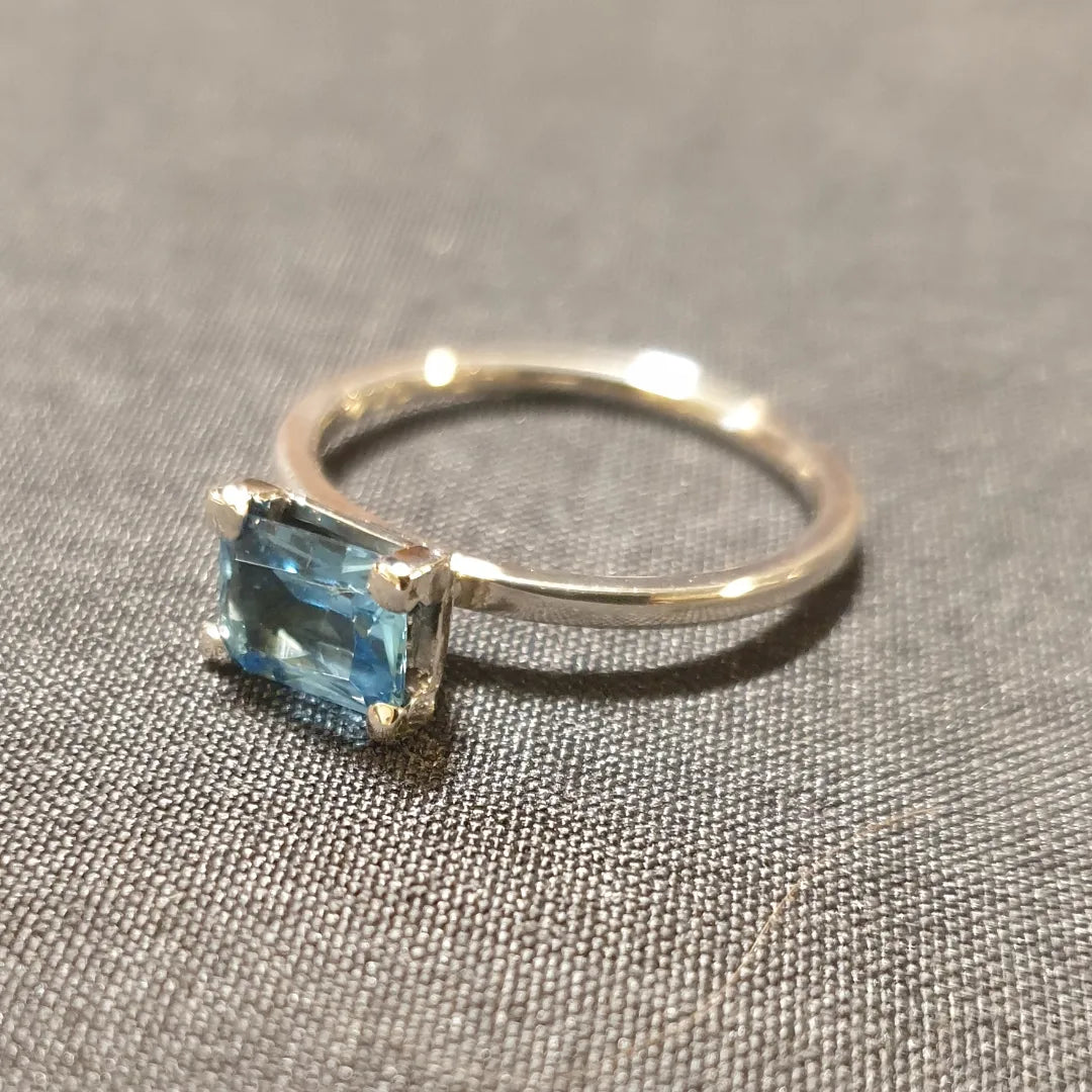 Blue Topaz Ring